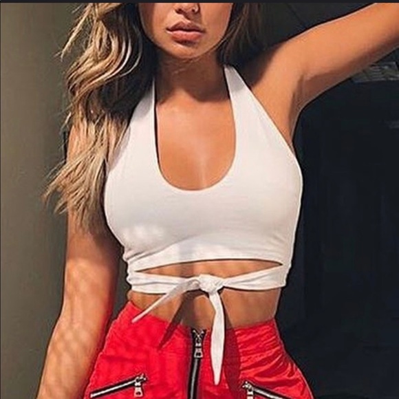 New white crop top! ✨ - Picture 2 of 2